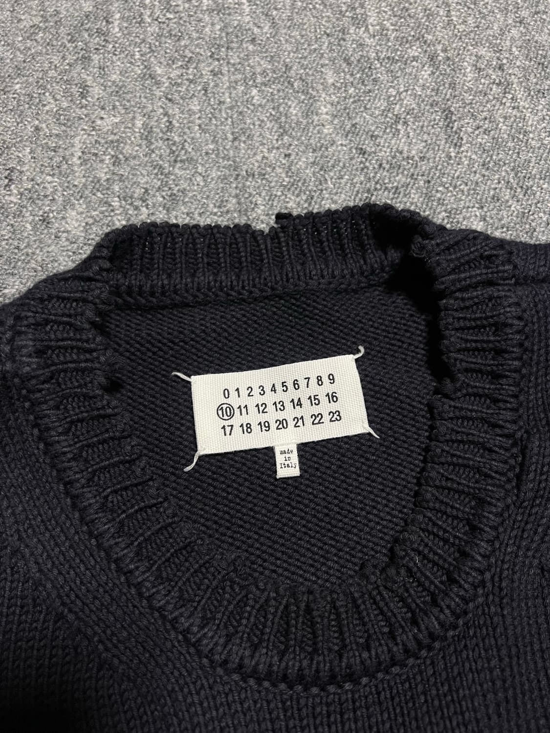 마르지엘라 디스트로이드 니트 M 상품이미지3