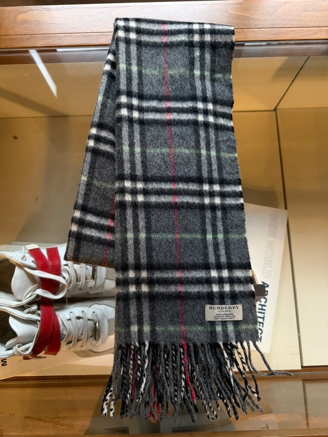버버리 캐시미어 머플러 상품이미지10