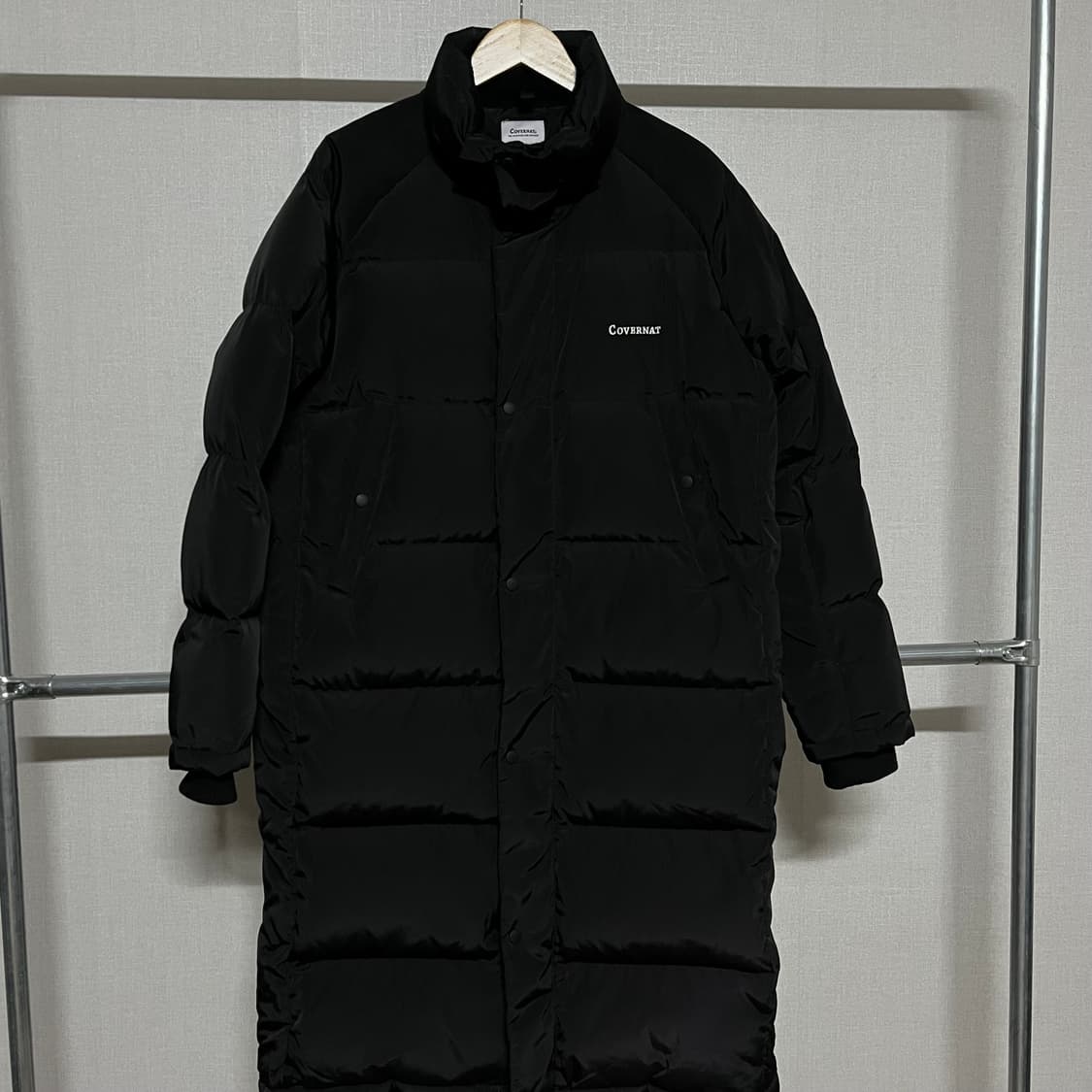 커버낫 블랙 롱패딩 M 상품이미지1