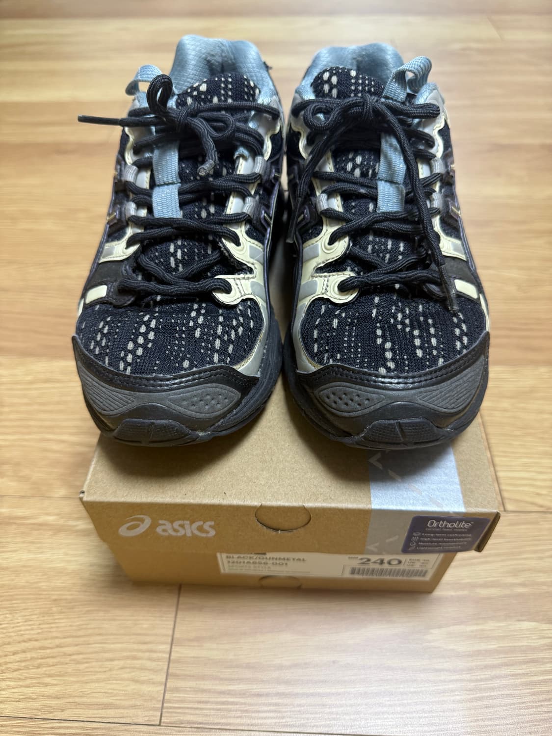 아식스 젤님버스9 블랙건메탈 상품이미지6