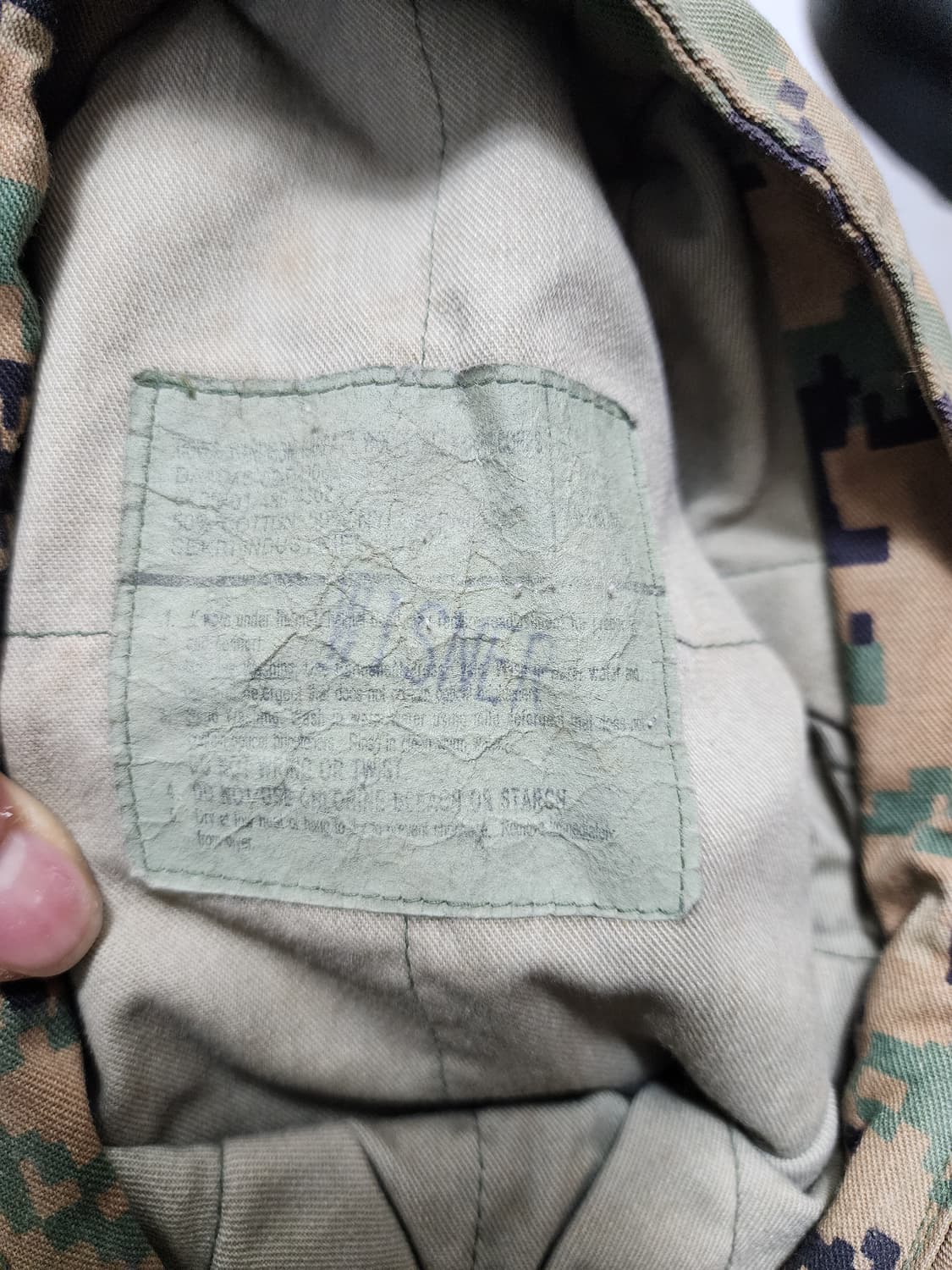 미해병대 디지털 팔각모 전투모 상품이미지5