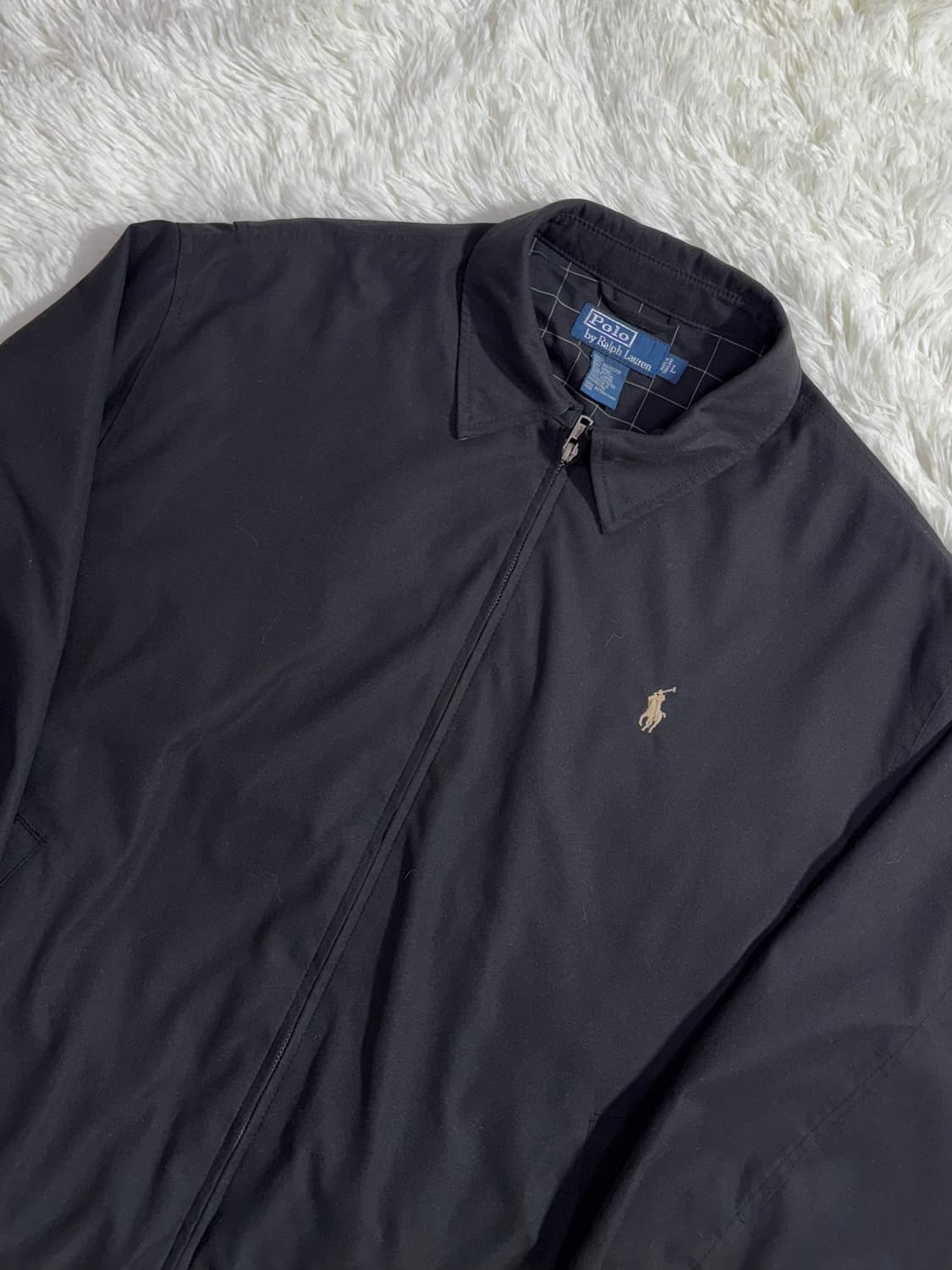 폴로 랄프로렌 블랙 포니 스윙톱 자켓  상품이미지4
