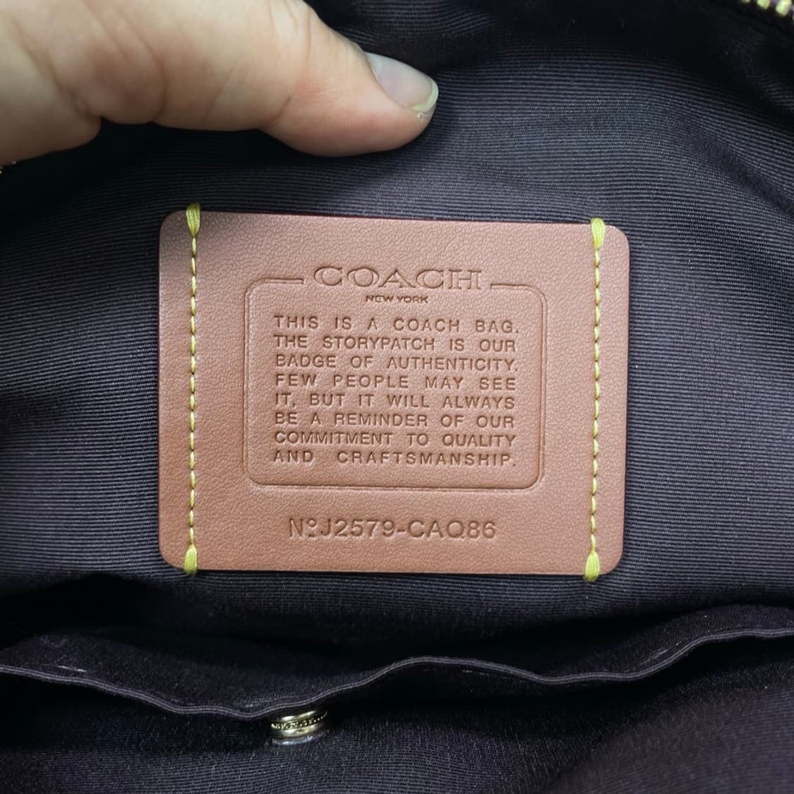 코치 Coach 버건디 에린 숄더백 상품이미지10