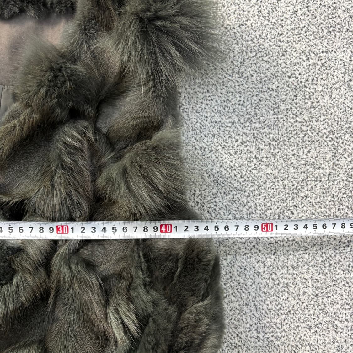 S L.route 여우털 조끼 베스트 0330J 상품이미지6