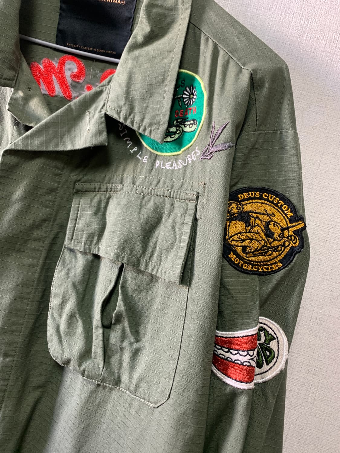 deus 데우스 퍼티그 자켓 상품이미지2