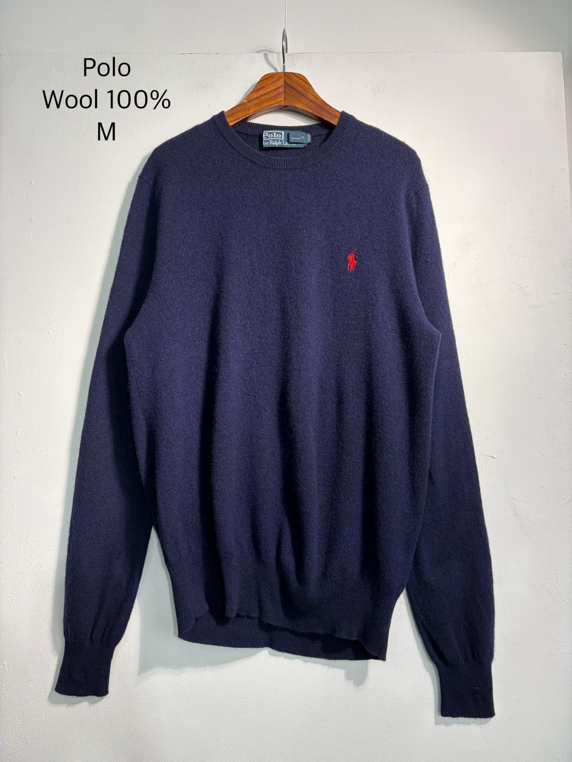 Polo 폴로 랄프로렌 wool 100% 니트 m 상품이미지1