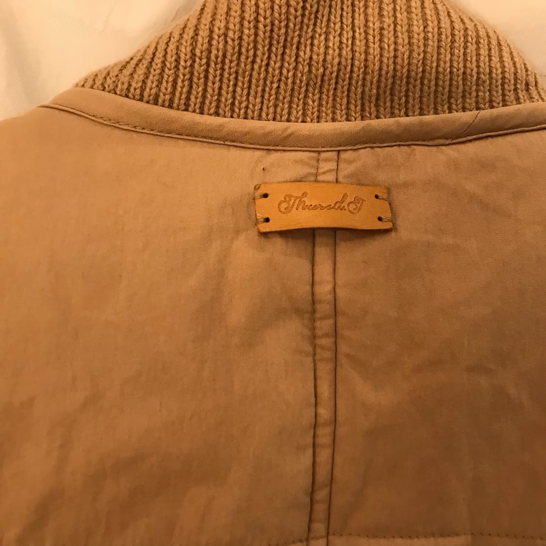 Thursday Island 썰스데이 아일랜드 모리걸 베이지 야상패딩 상품이미지6