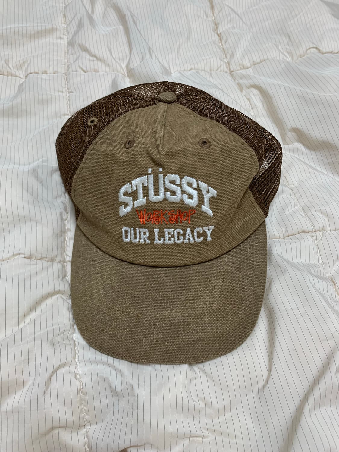 아워레거시 x 스투시 메쉬 캡 상품이미지1