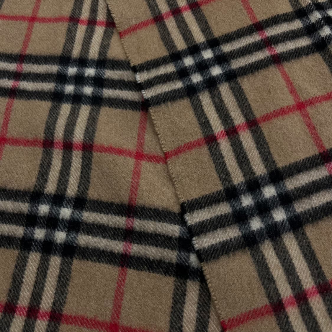 버버리 클래식 노바체크 캐시미어 머플러 상품이미지6