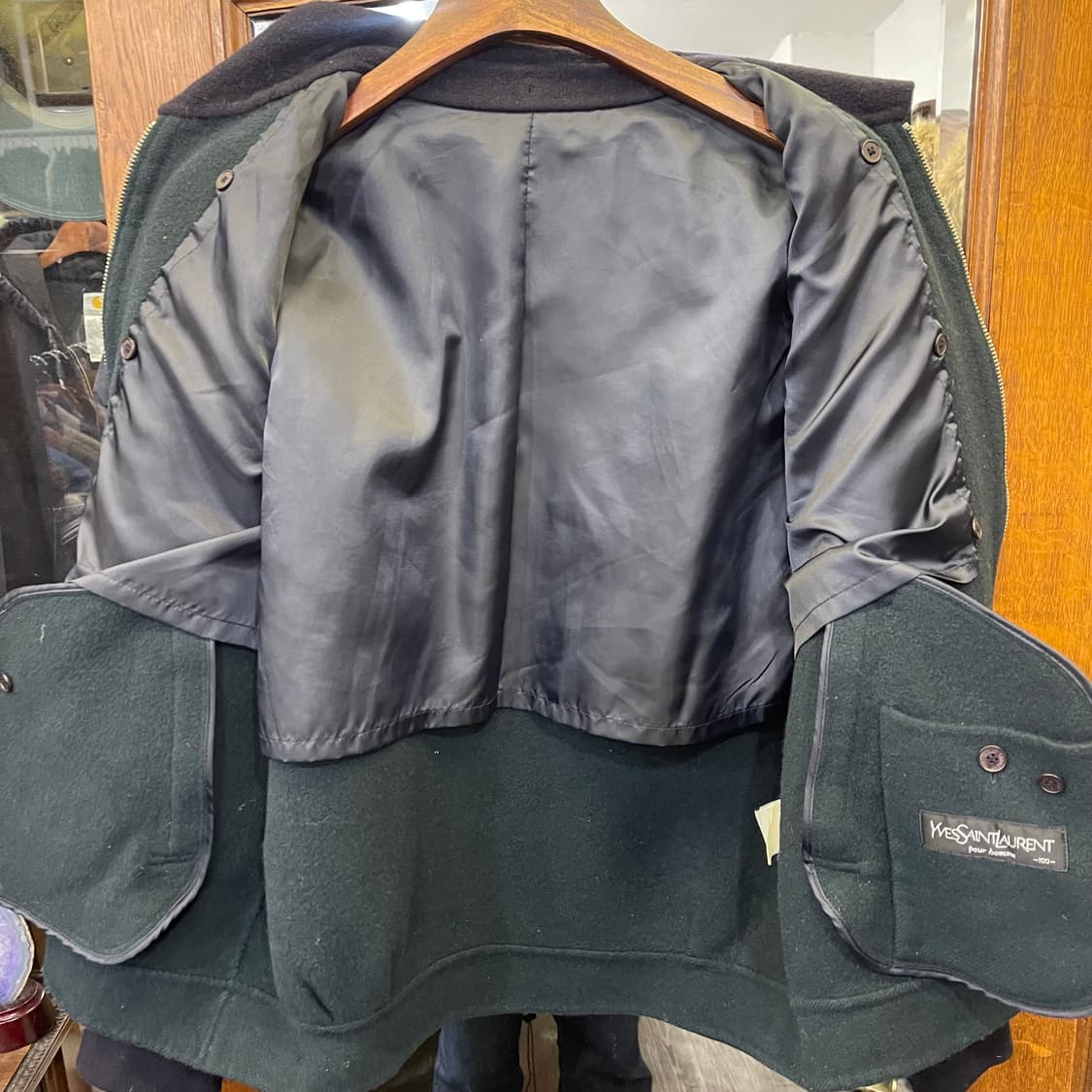 90's YSL Vintage wool blouson 상품이미지5