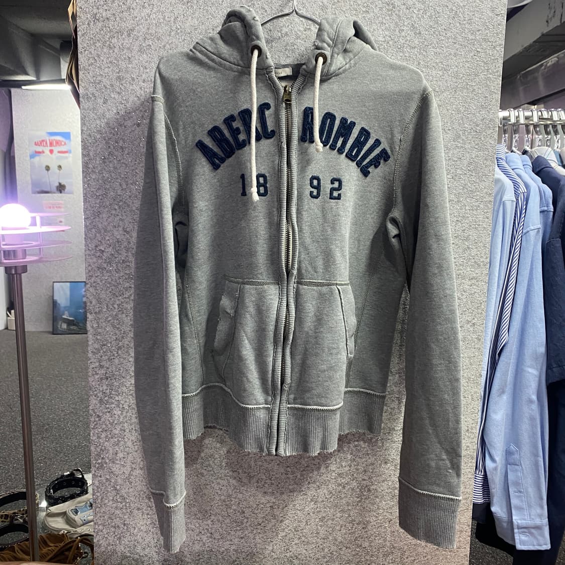 아베크롬비 아치로고 1892 후드집업 B3135 상품이미지2