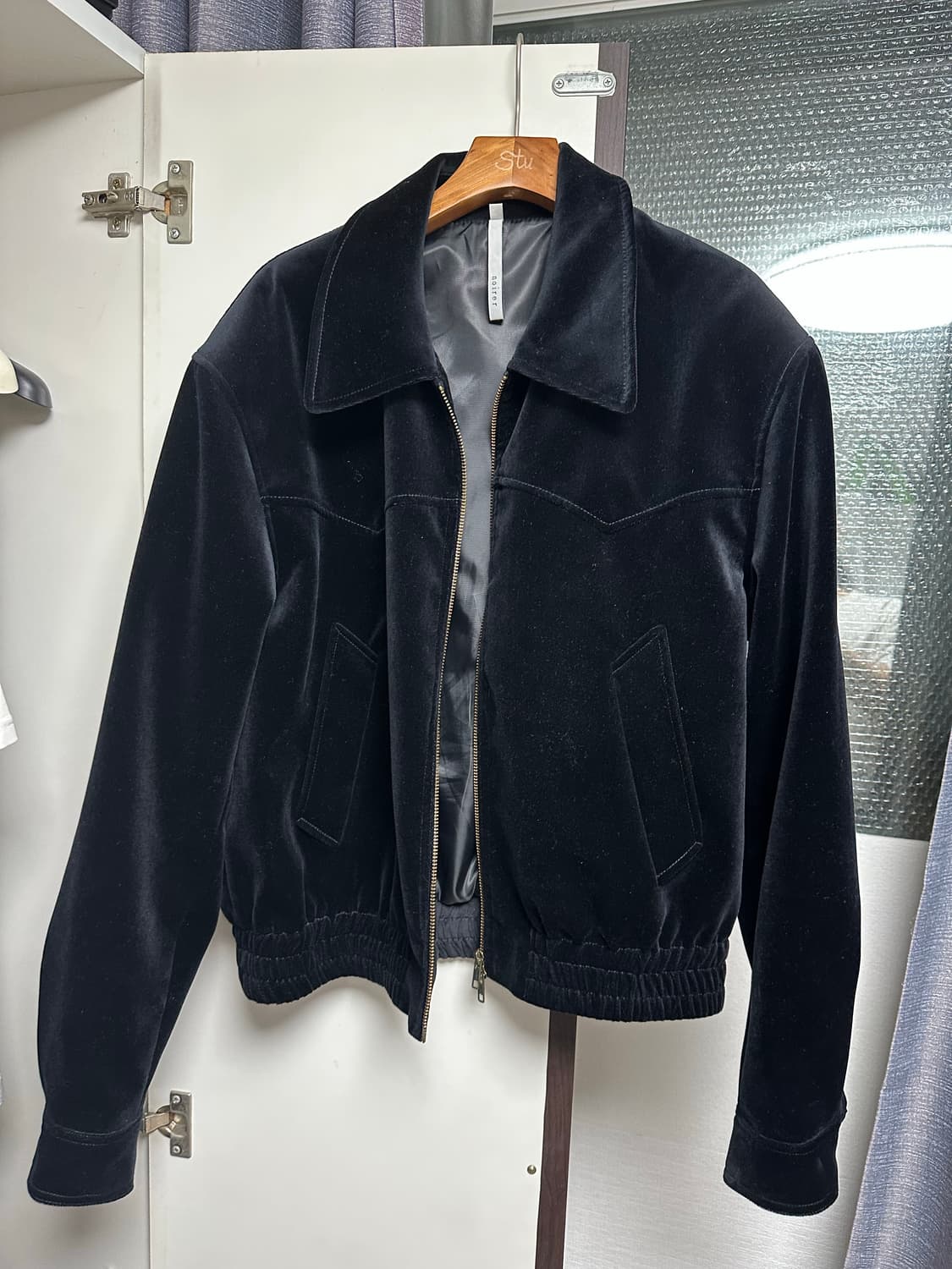 노이어 벨벳 블루종 52 상품이미지3