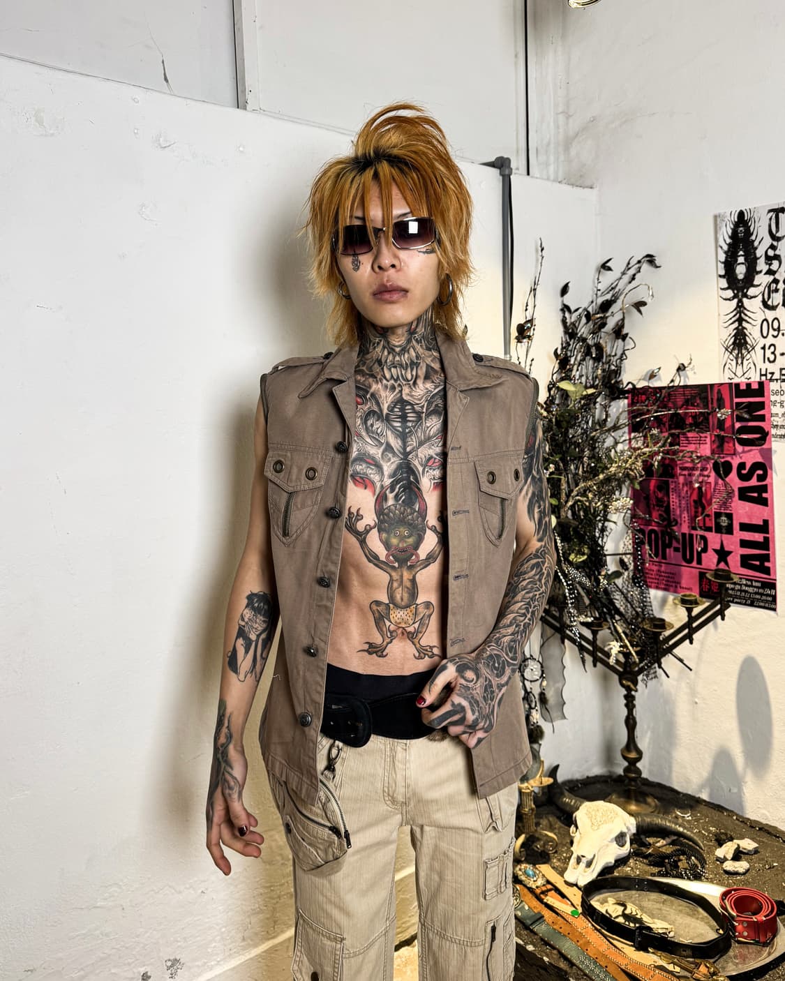 Zip Detail Shirt Jacket 상품이미지3