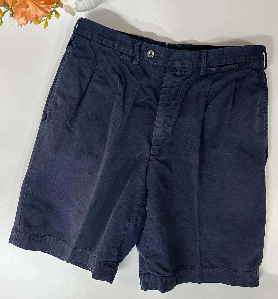 로로피아나 버뮤다 팬츠 쇼츠 반바지 네이비 50 상품이미지3