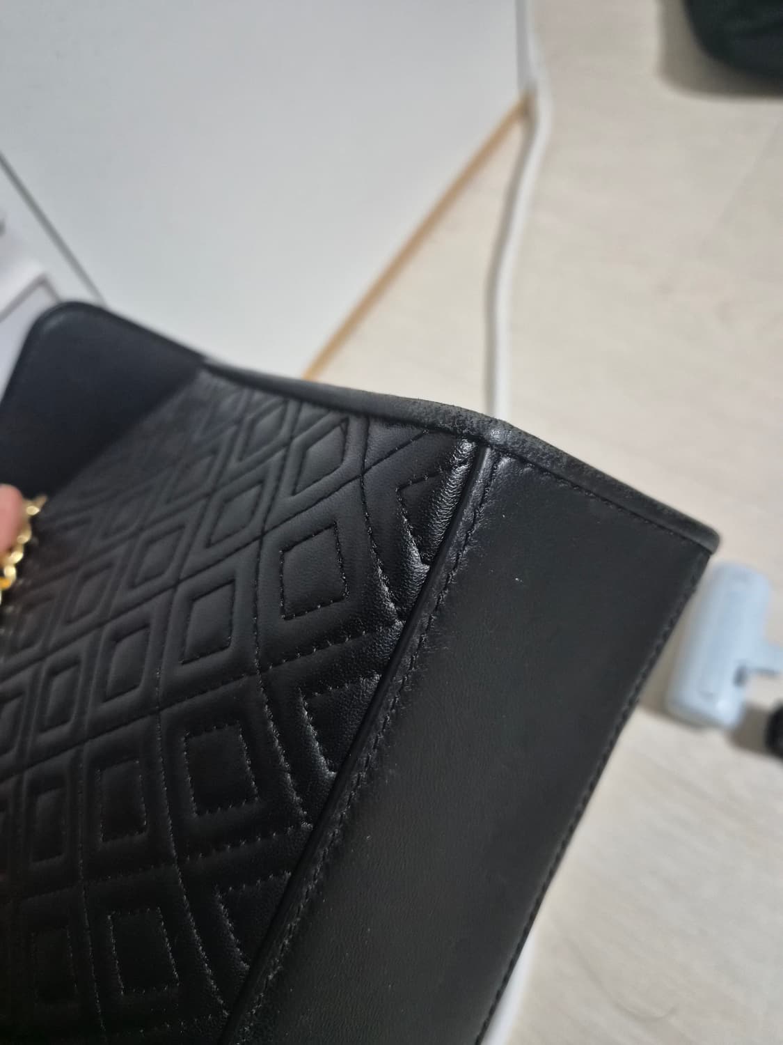 토리버치 플레밍 퀼팅 체인백 블랙 상품이미지2