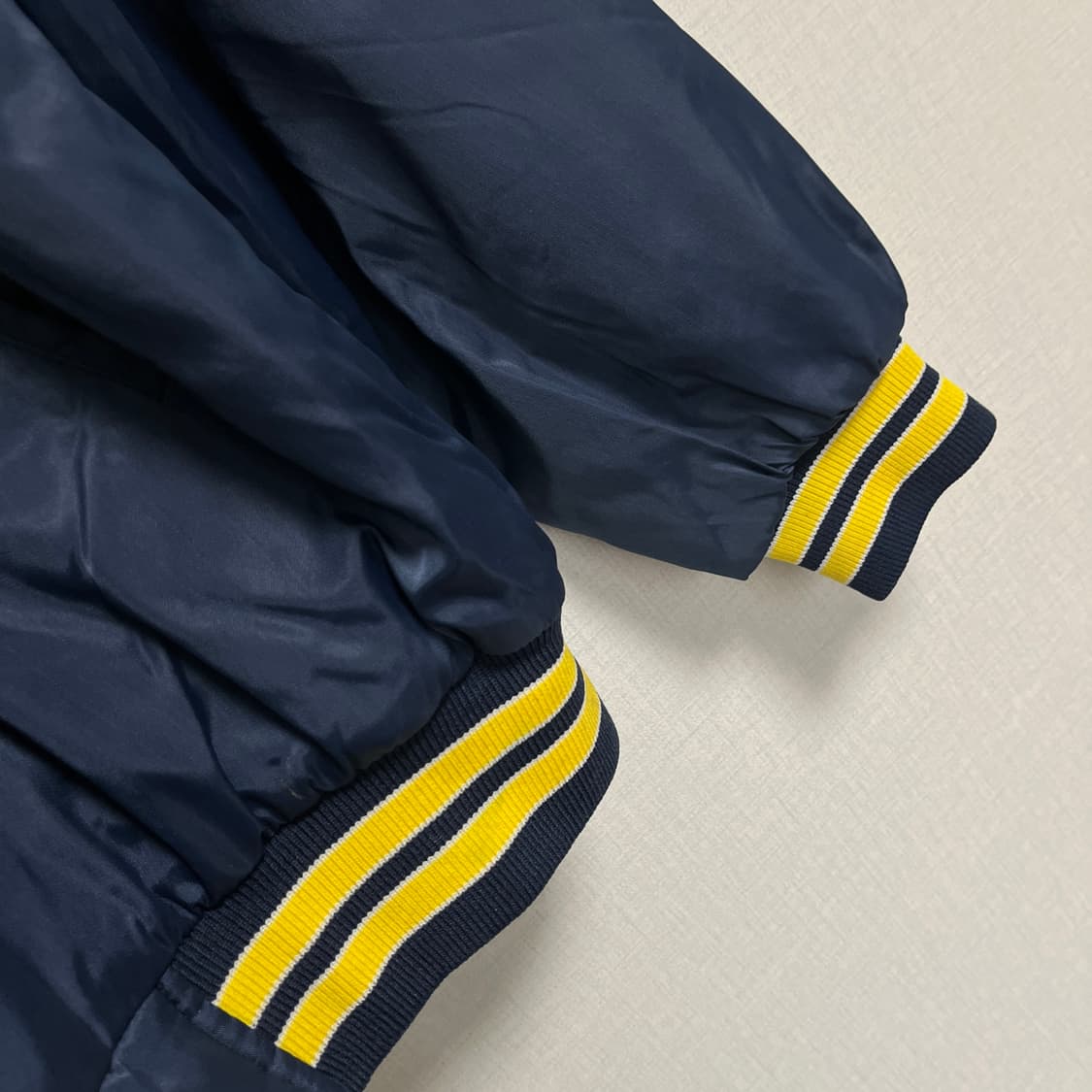 빈티지 바시티 블루종 자켓 상품이미지5