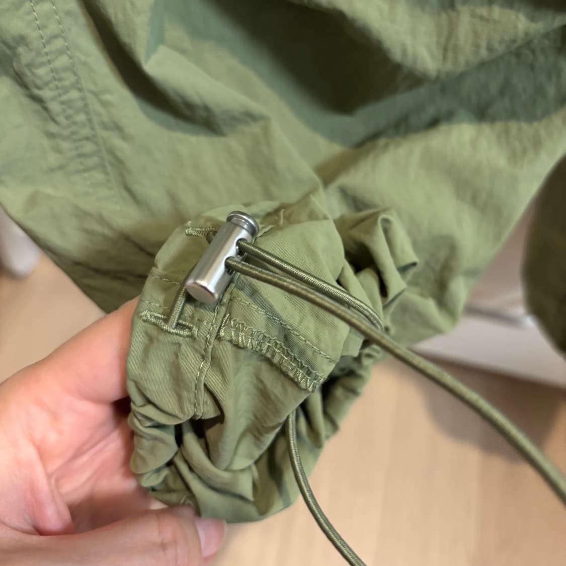 LaKole 올리브색 카고 바지 상품이미지6