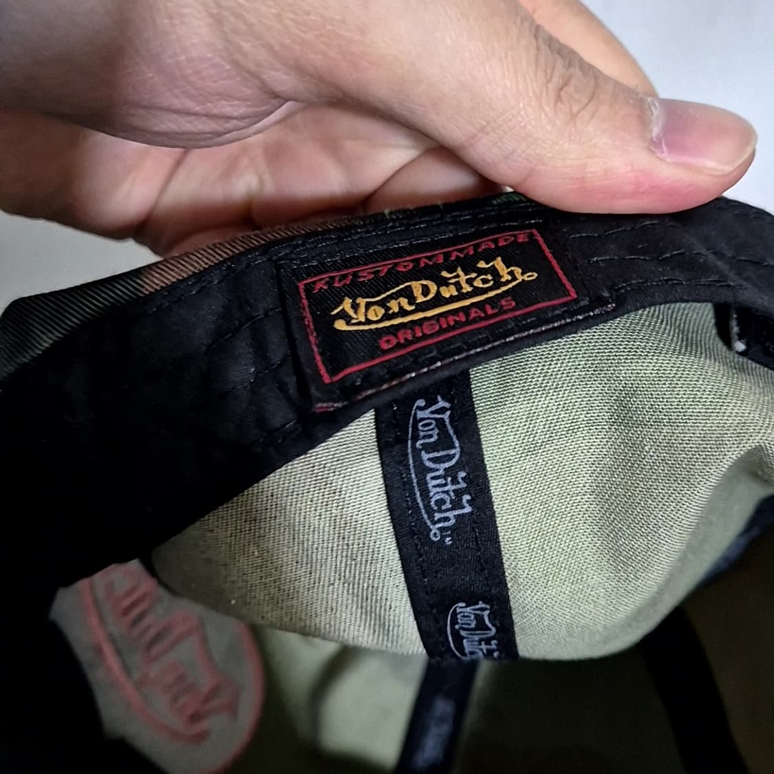 Von Dutch 본 더치 카모 볼캡 상품이미지4