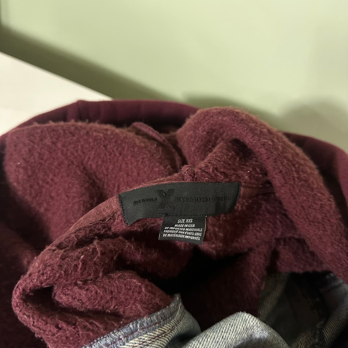 90 S 알렌산더왕 스웻코튼 데님 도킹 트러커자켓 남여공용 상품이미지2