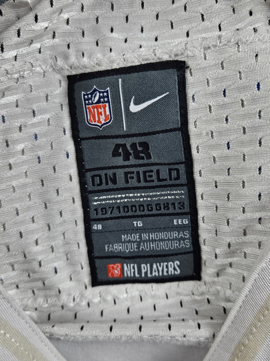 나이키 NFL 풋볼 유니폼 크롭 커스텀 ( 48 ) / 12419 상품이미지9