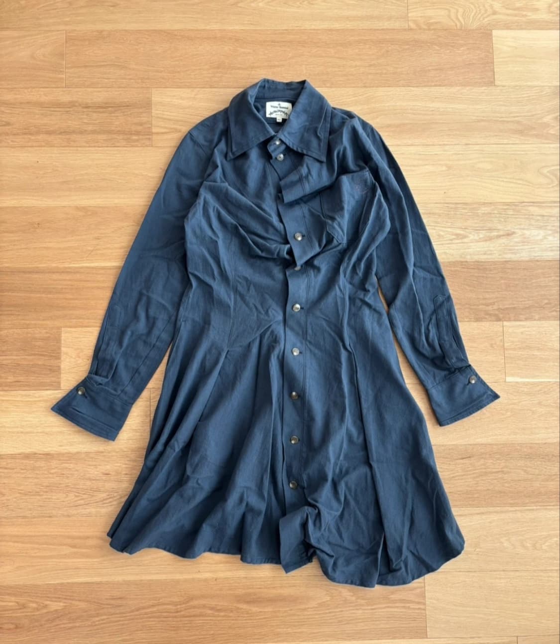 비비안웨스트우드 셔츠 원피스 40 상품이미지1