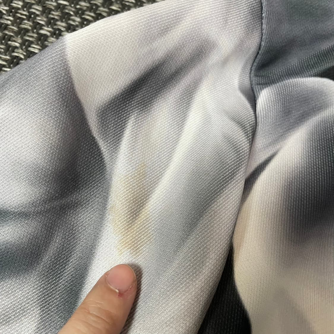 아디다스 스모크 프린팅 오버핏 후드티 블랙 85 상품이미지8