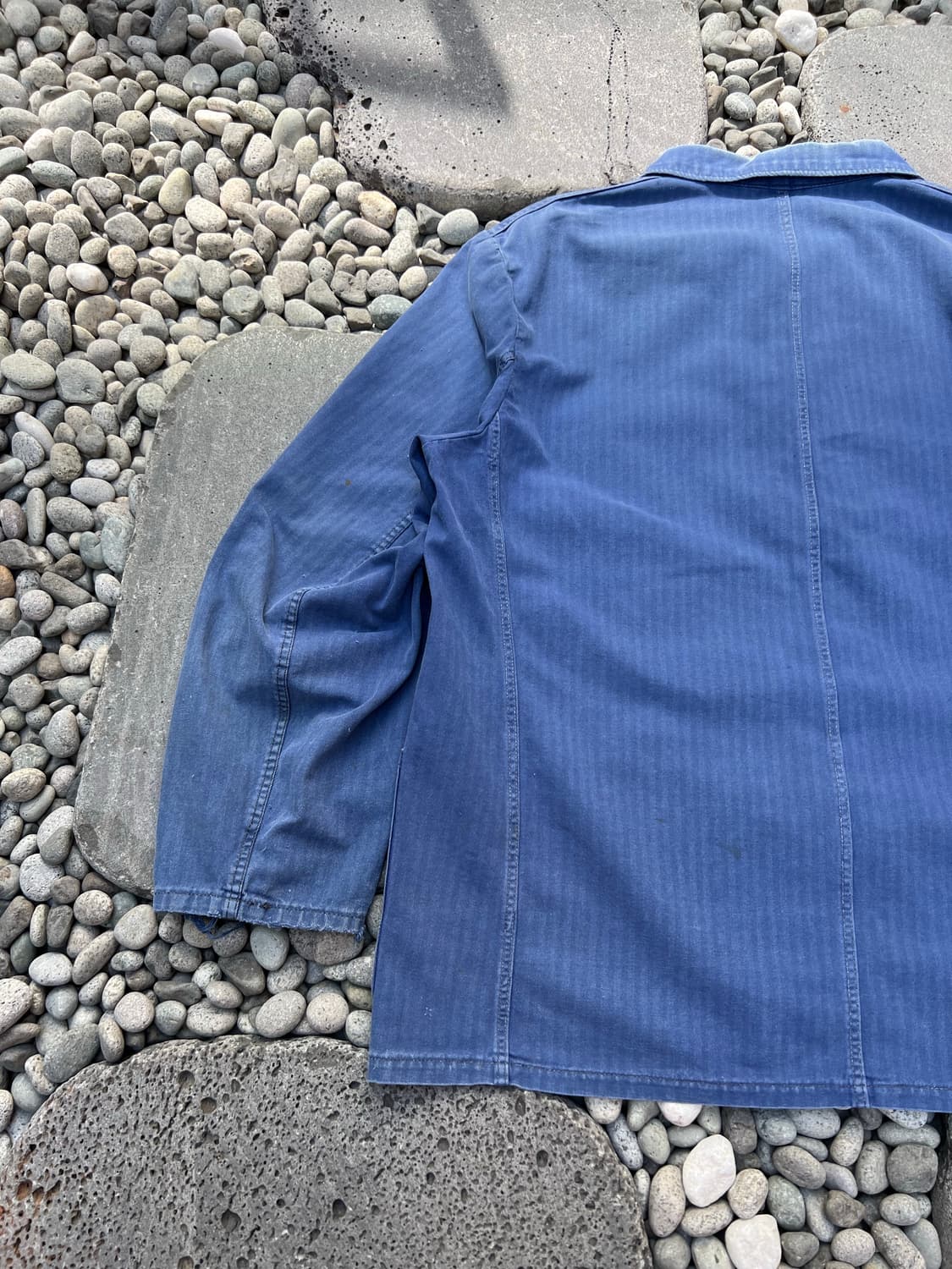 FADED BLUE OLD VINTAGE HBT 헤링본 프렌치워크자켓 상품이미지8