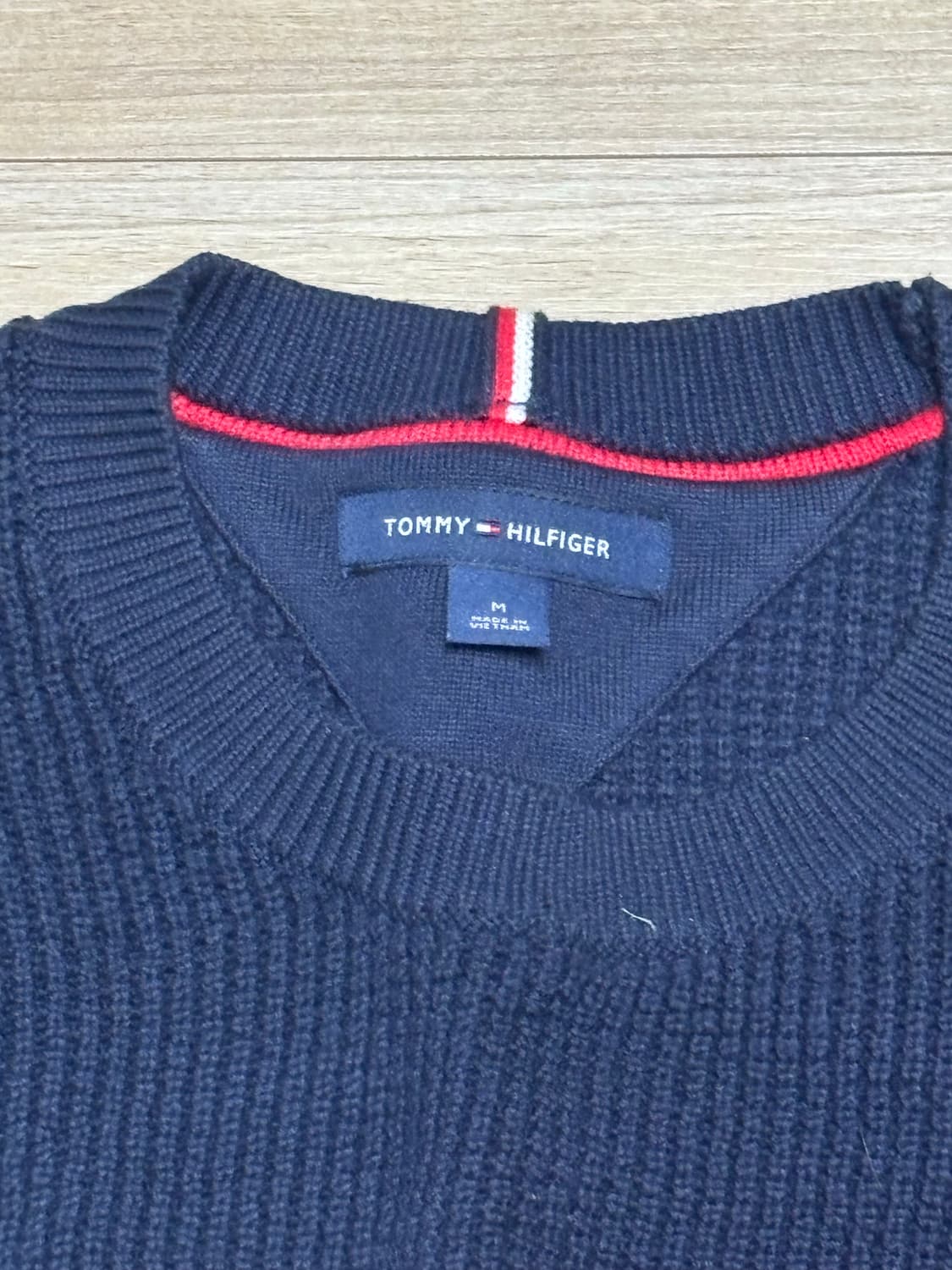 [M] 타미힐피거 빅로고 니트 상품이미지2