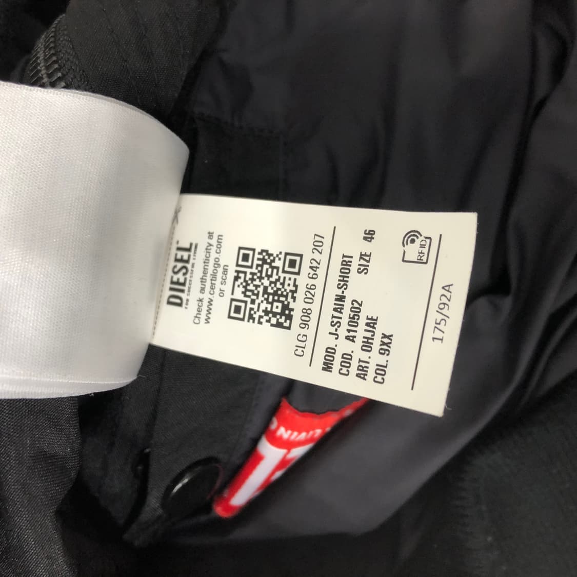 디젤 맥시 포켓 투웨이 봄버 자켓 상품이미지10