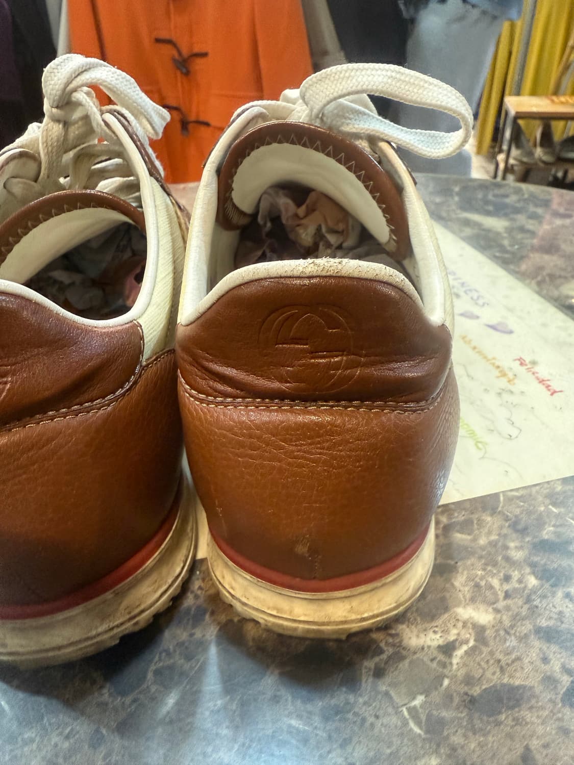 7반/265 정품 구찌 로우 스니커즈 팝니다 상품이미지4