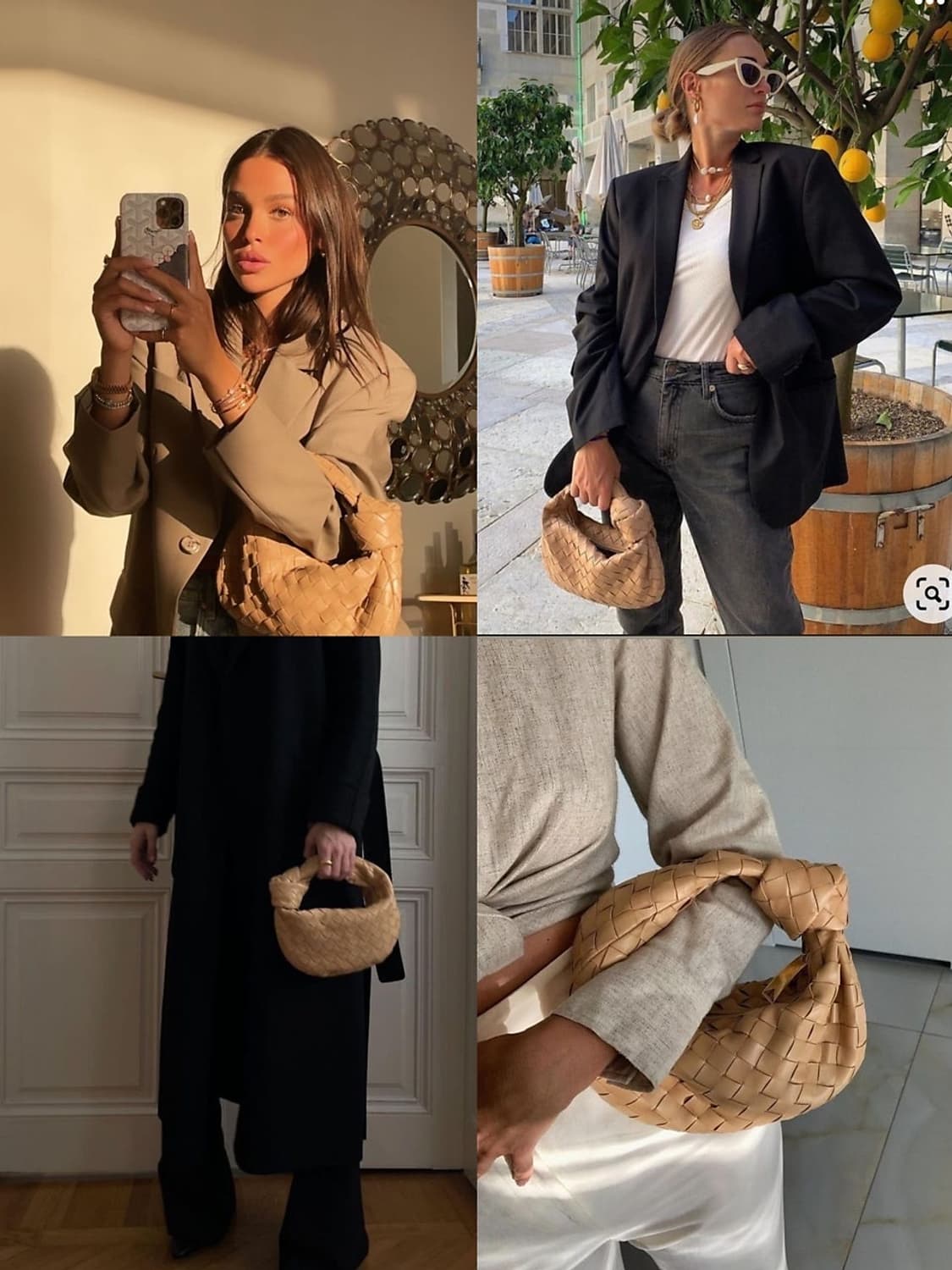 정품 보테가 베네타 조디백 미니 아몬드 상품이미지9