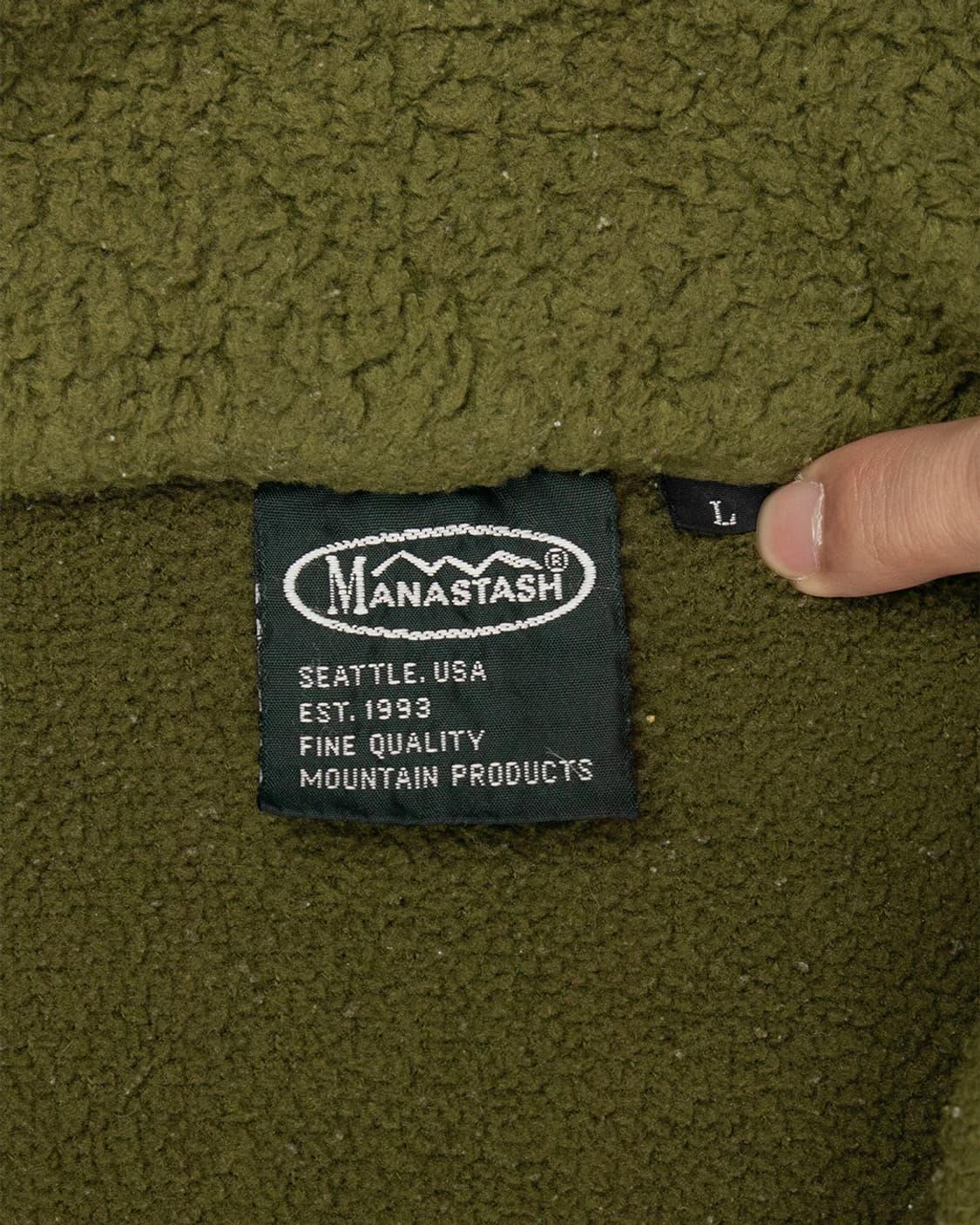 90's 마나스타쉬 플리스 자켓 상품이미지3