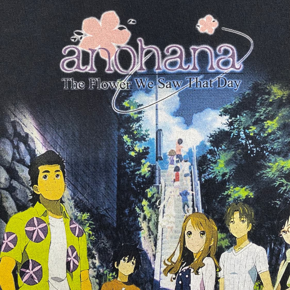 아노하나 부틀렉 애니메이션 티셔츠 상품이미지5