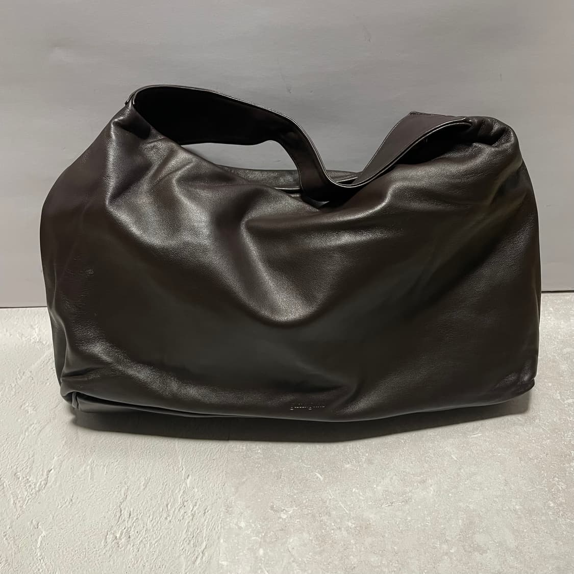 [새상품] 기마구아스 사코백 sacco bag 브라운 상품이미지2