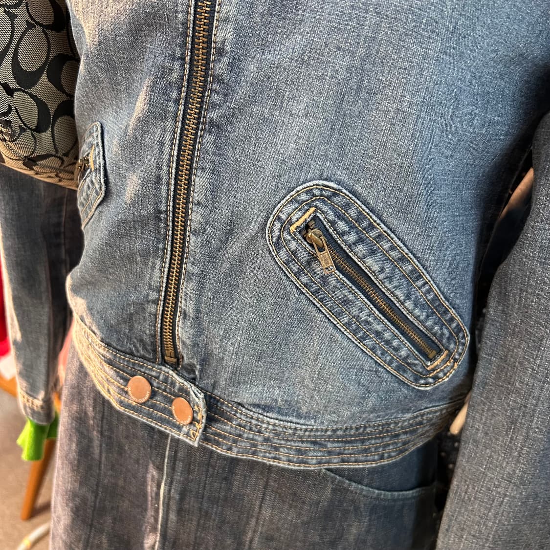 Old Navy y2k Denim Jacket 상품이미지4