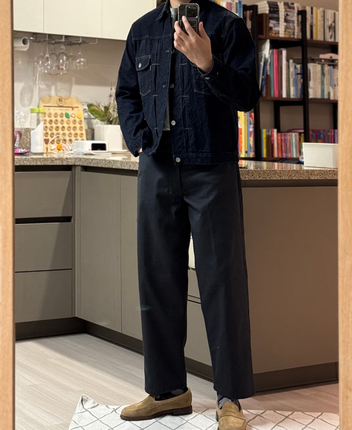 피그벨 Lot300 데님 자켓 40사이즈 상품이미지4