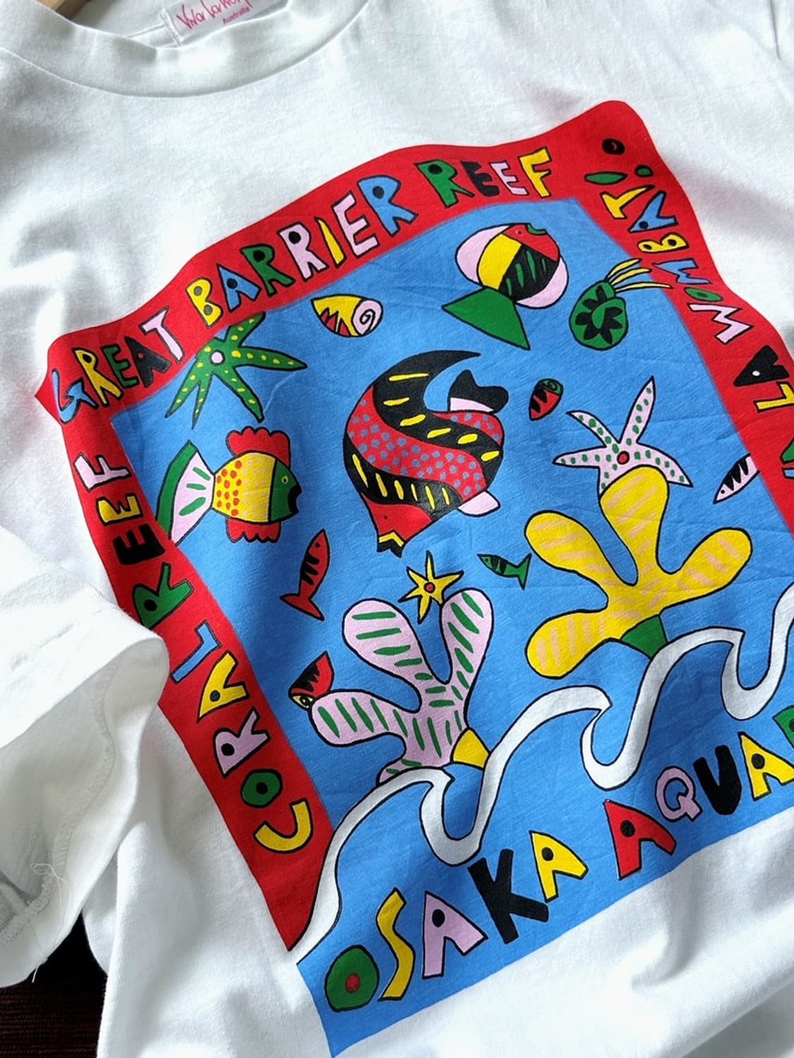 90's Design graphic printing t-shirt 상품이미지2