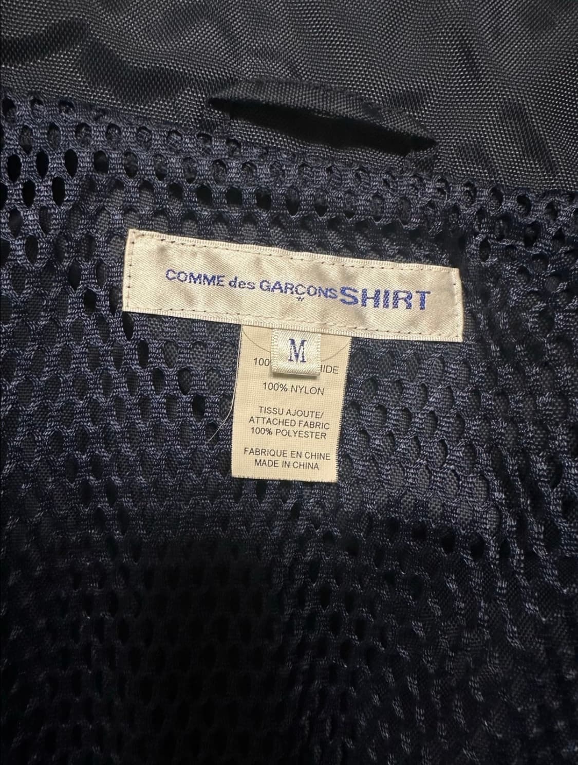 (급처) comme des grcons nylon m65 jacket M 상품이미지9