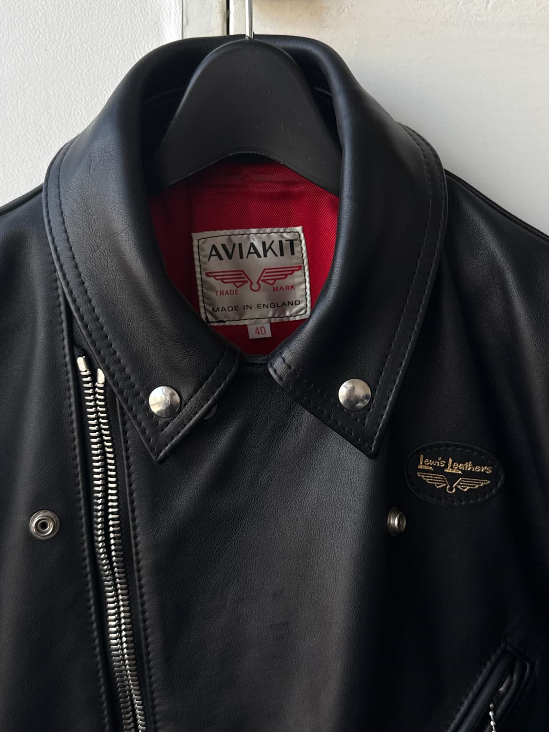 루이스레더 441 사이클론 40사이즈 소가죽 상품이미지2