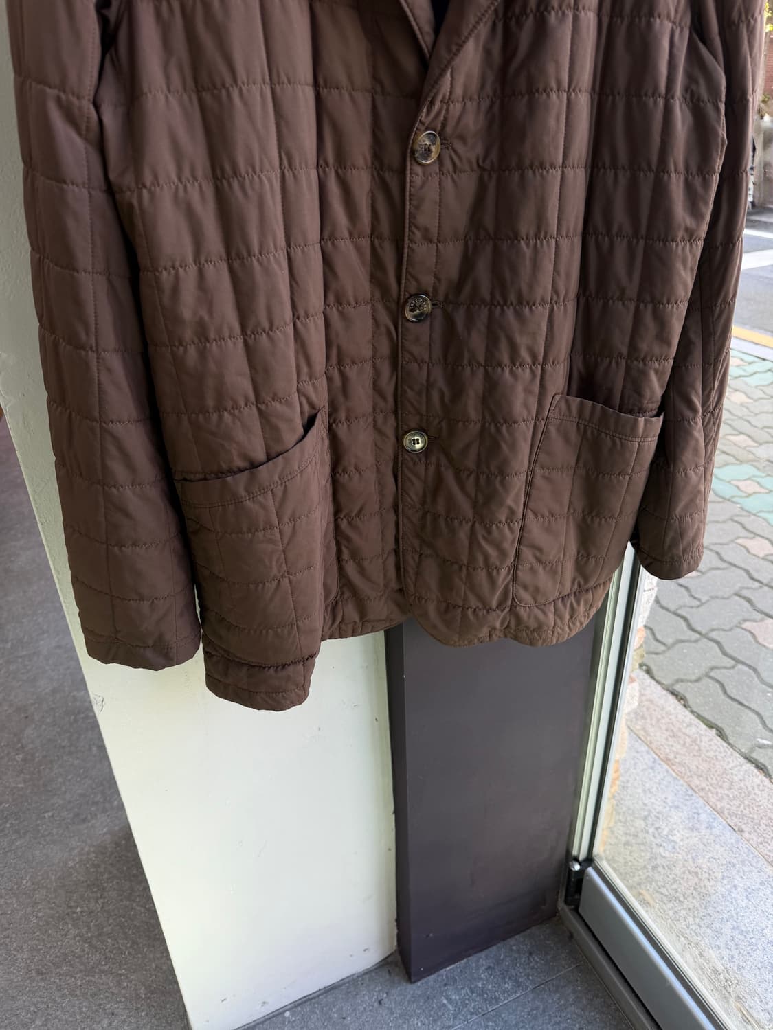 M/ 로로피아나 캐시미어 퀄팅 경량패딩 자켓 상품이미지4