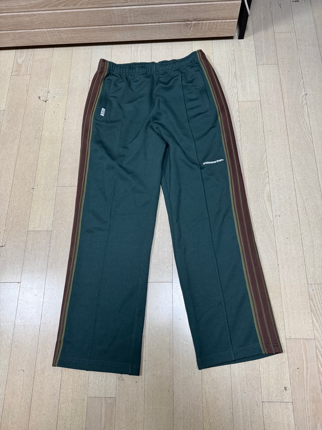 (L)디스이즈네버댓 트랙 팬츠 다크 포레스트 상품이미지1