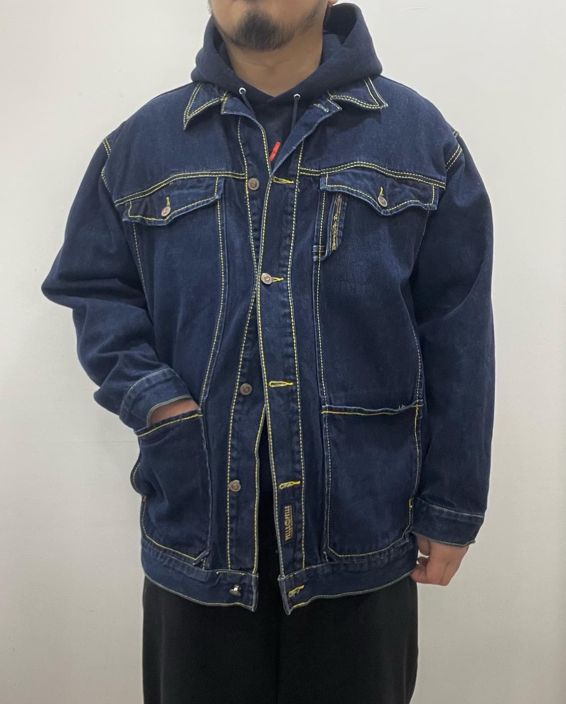 XL) 90s 펠레펠레 데님 초어자켓 상품이미지3