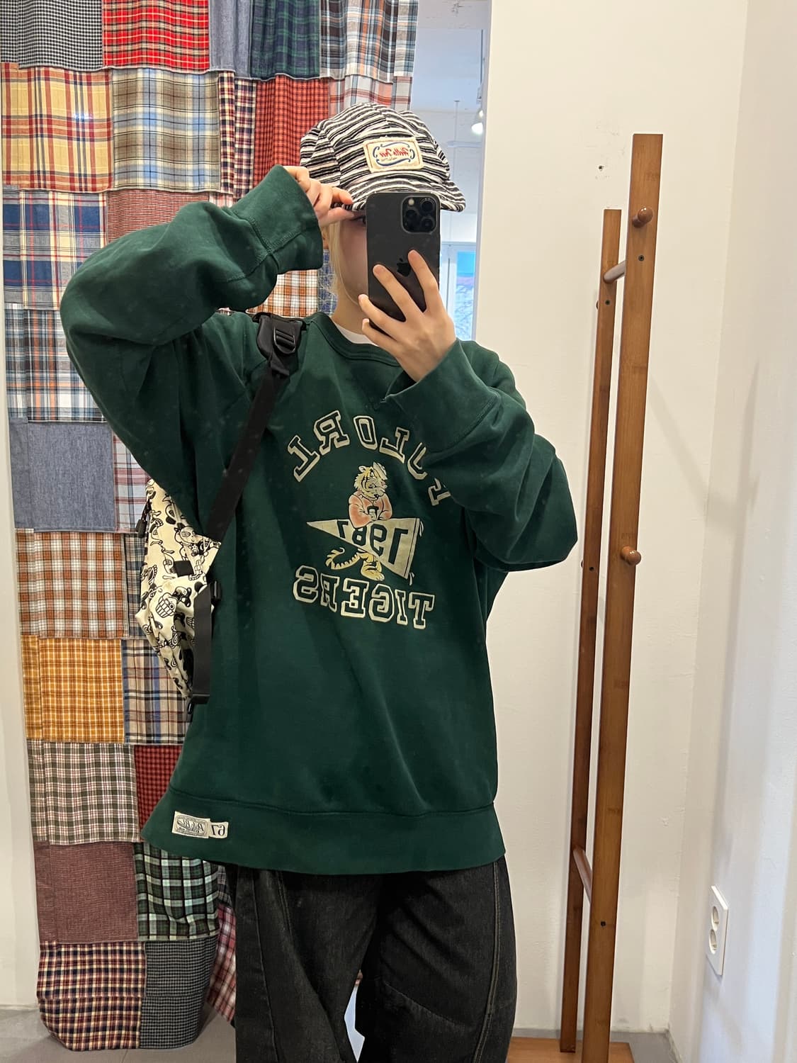 폴로 그린 타이거 맨투맨 상품이미지3