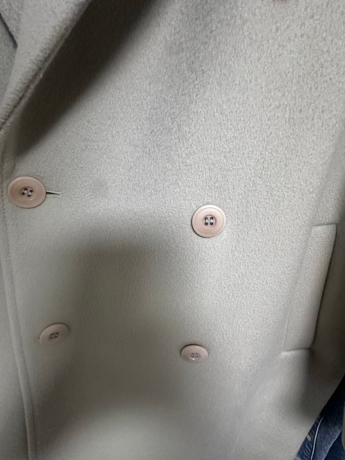 쿠어 캐시미어 크림코트 상품이미지3