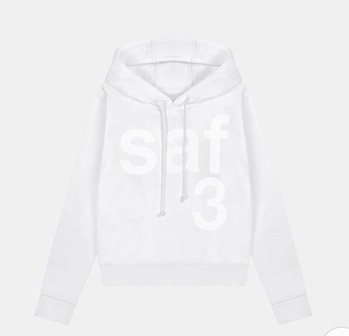 사파리스팟 SAFARISPOT 1/2 BASIC 후드티 화이트 상품이미지1