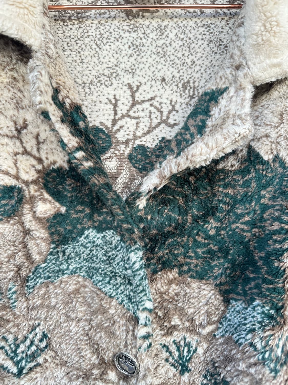 Tyrol Winter Forest Scenic Fleece Jacket 상품이미지8