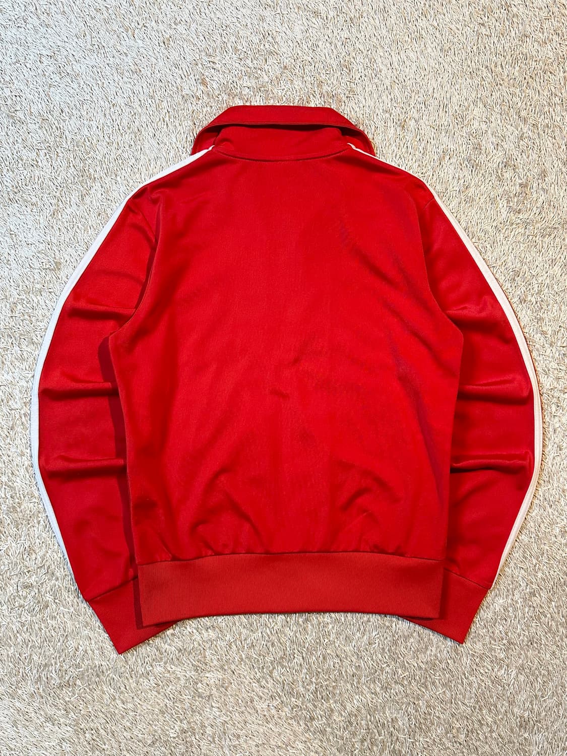 아디다스 ADIDAS 삼각로고 트랙탑 져지 레드 상품이미지3