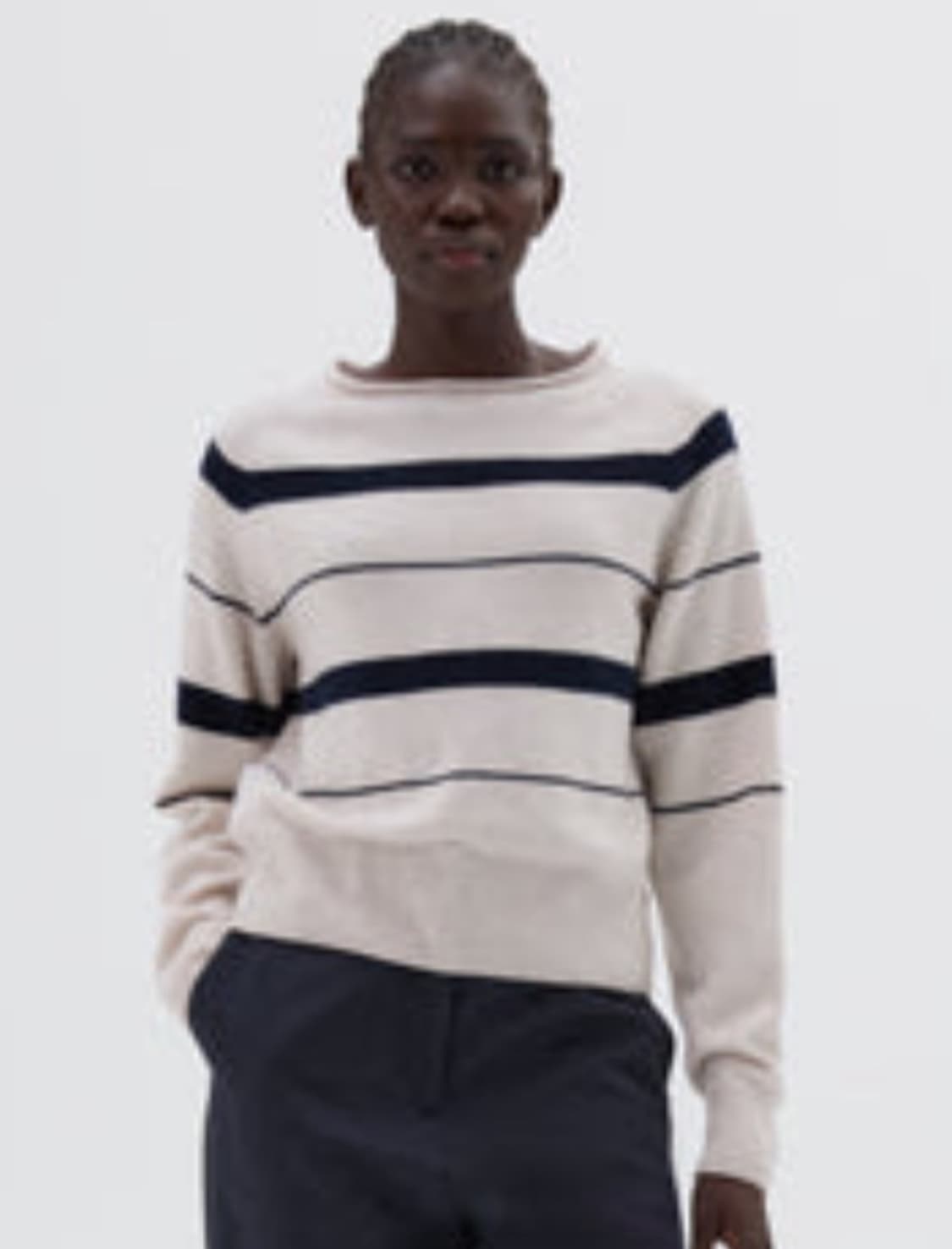 Margaret howell 캐시미어 코튼 니트 상품이미지1