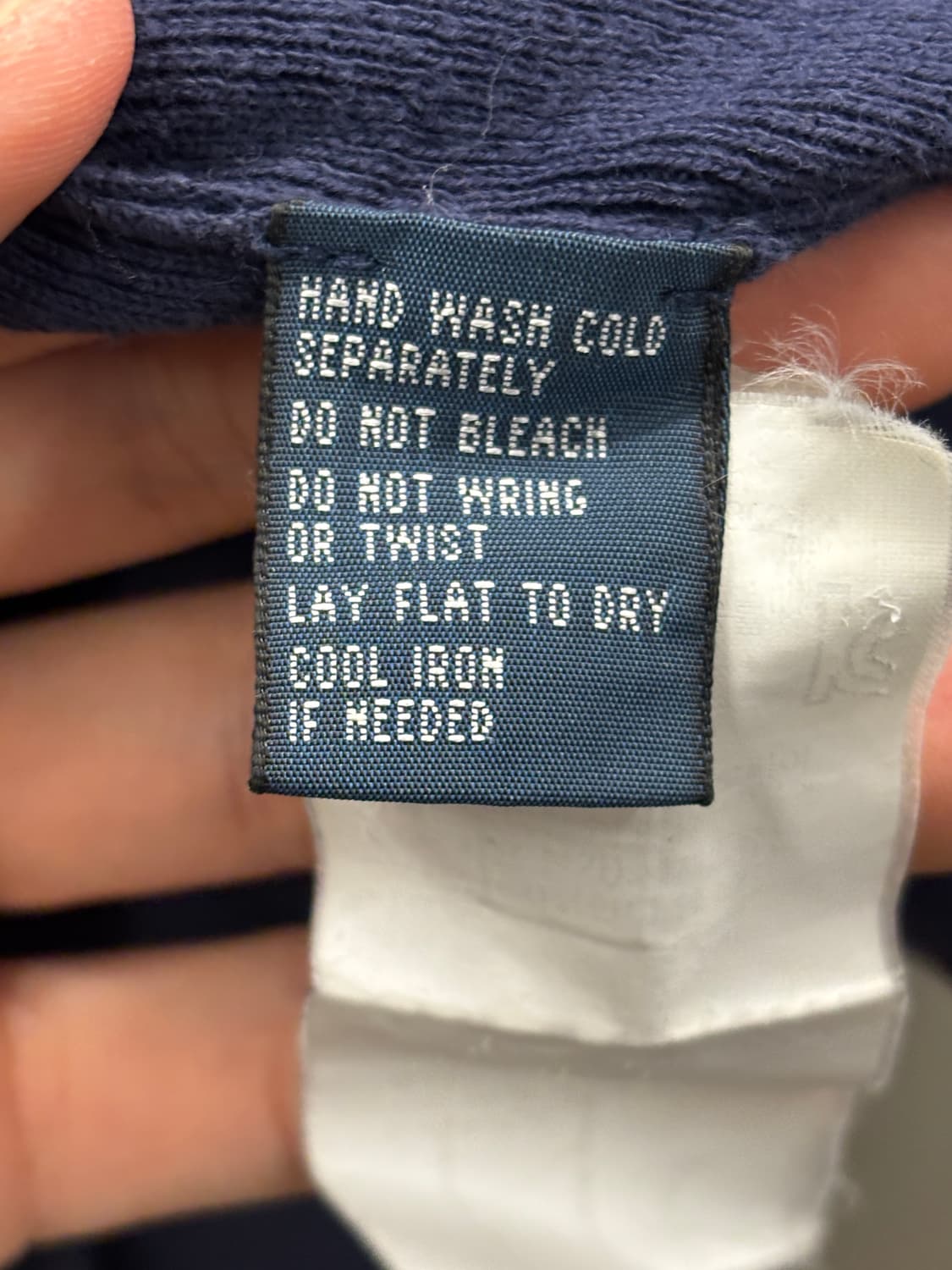 폴로 랄프로렌 니트 베스트 네이비 M 상품이미지5