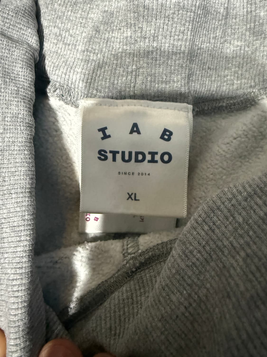 아이앱 스튜디오 후드&팬츠 그레이 셋업 XL (iab studio) 상품이미지8